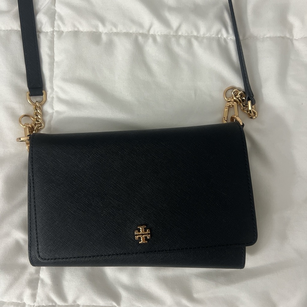 Tory Burch Elegant Black Crossbody Bag